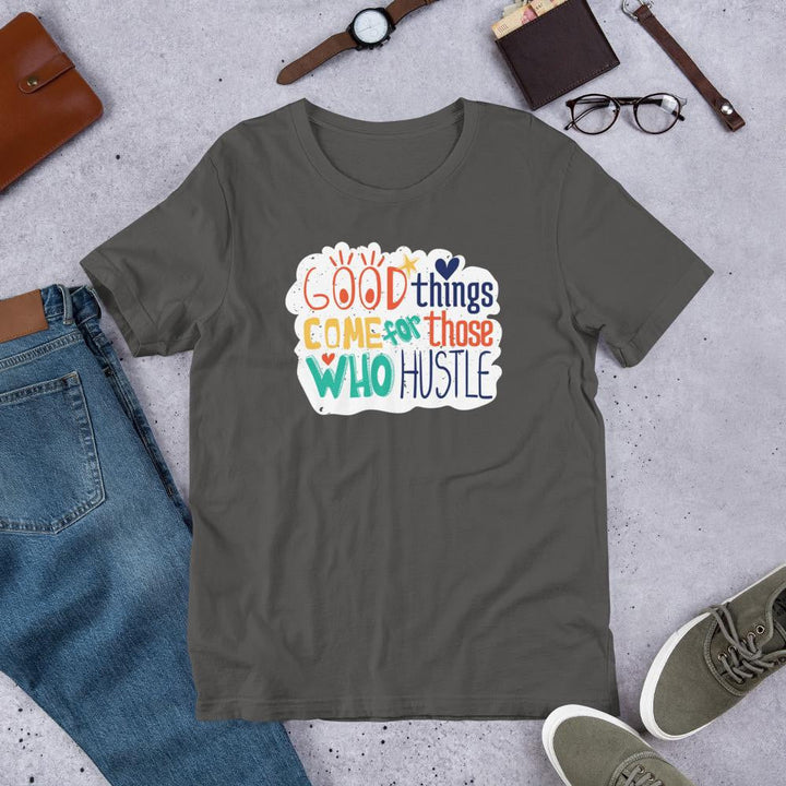 Good Things Hustle Half Sleeve T-Shirt