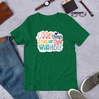 Good Things Hustle Half Sleeve T-Shirt — Green