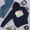 Those Who Hustle graphic hoodie – Fourth Dimension Club