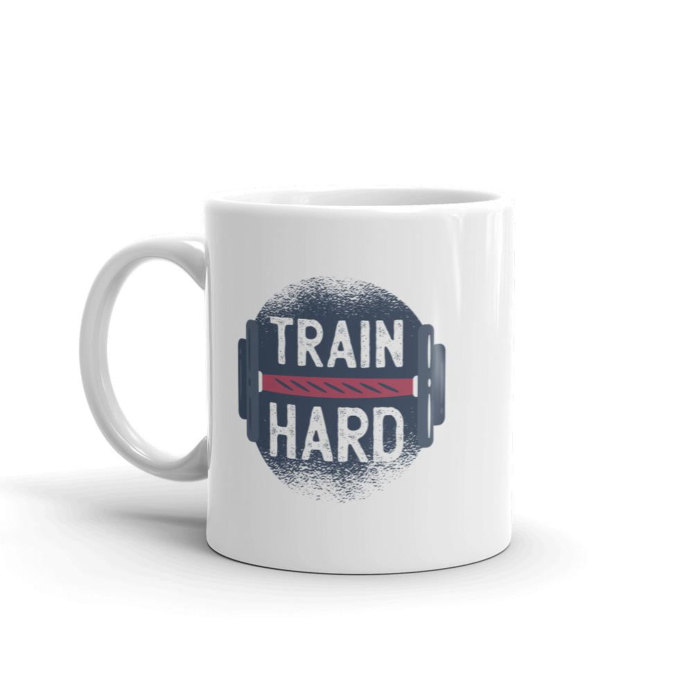 Train Hard Coffee Mug — detail view 3