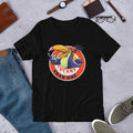 Tucan Drinking Beer Half Sleeve T-Shirt — Black