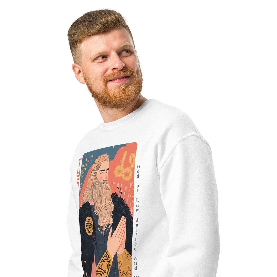 Tyr Heavyweight Oversized Sweatshirt #Fjord of Fables