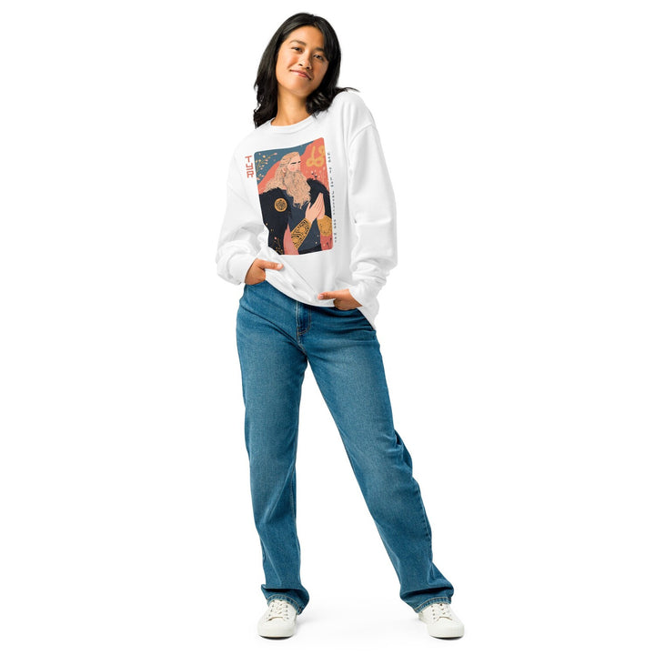 Tyr Heavyweight Oversized Sweatshirt #Fjord of Fables