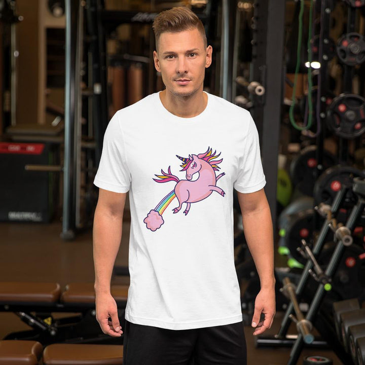 Pink Unicorn Half Sleeve T-Shirt