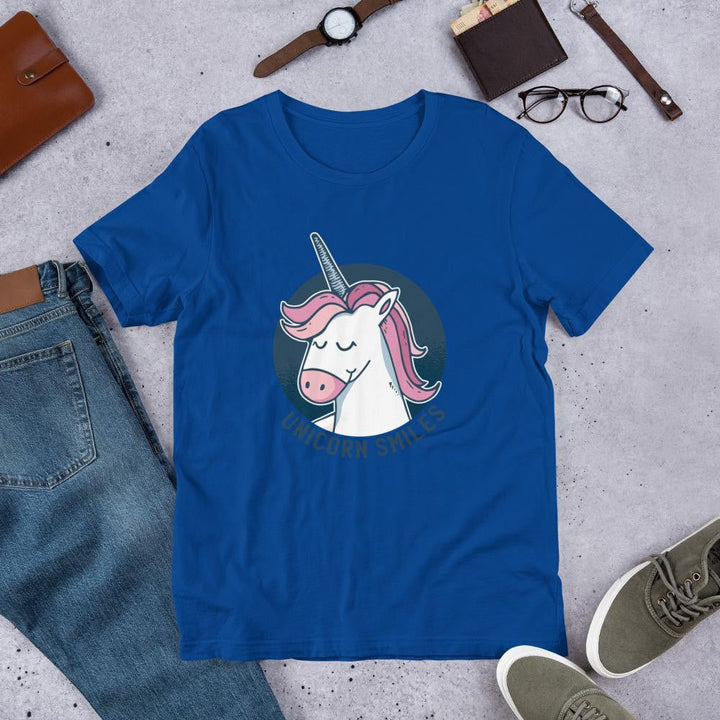 Unicorn Smiles Half Sleeve T-Shirt