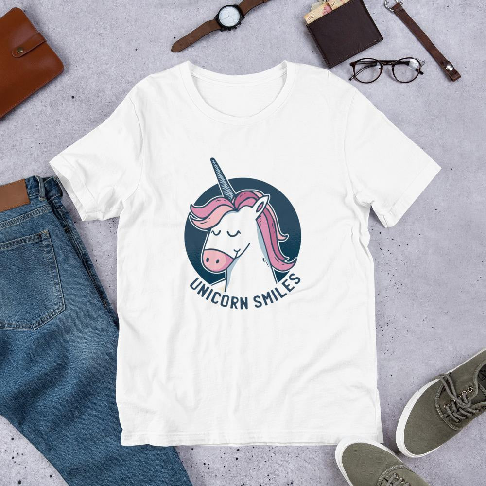 Unicorn Smiles Half Sleeve T-Shirt