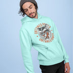 Untamed Power graphic hoodie – Fourth Dimension Club