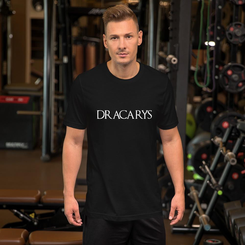 Dracarys GOT Men/Unisex Half Sleeve T-Shirt — detail view 3