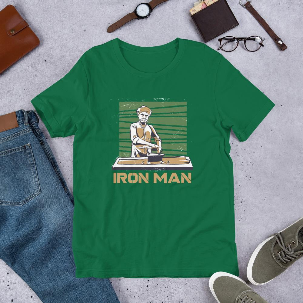 Iron Man Funny Half Sleeve T-Shirt