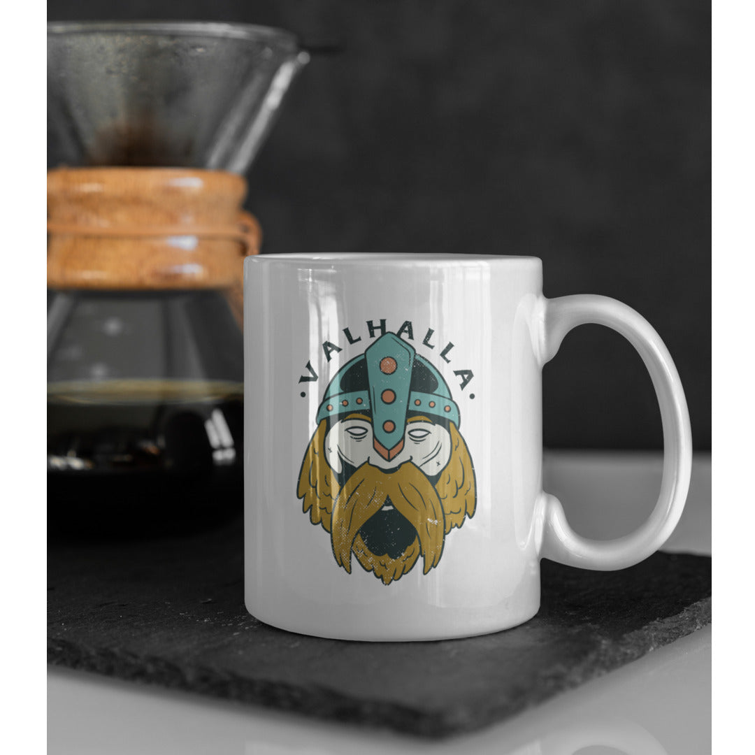 Valhalla Viking coffee mug – Fourth Dimension Club