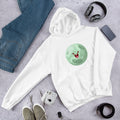 Venus Cartoon Unisex Hooded Sweatshirt — White