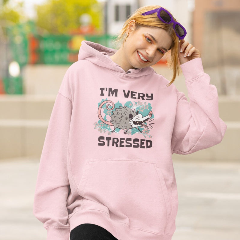 Very Stressed Unisex Hooded Sweatshirt