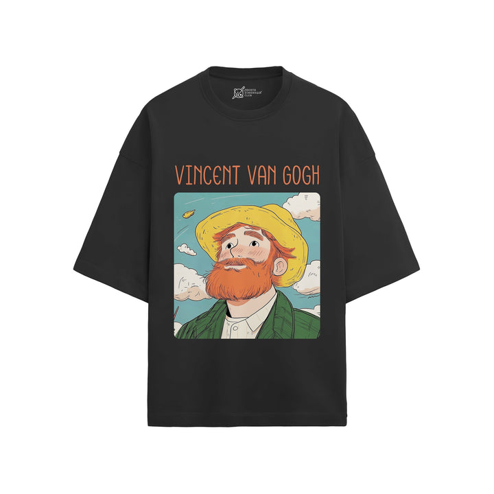 Vincent van Gogh Oversized French Terry T-Shirt #GeniusDoodles