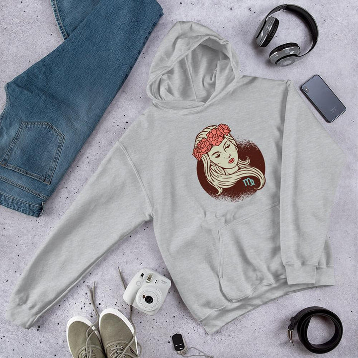 Virgo Zodiac Unisex Hooded Sweatshirt
