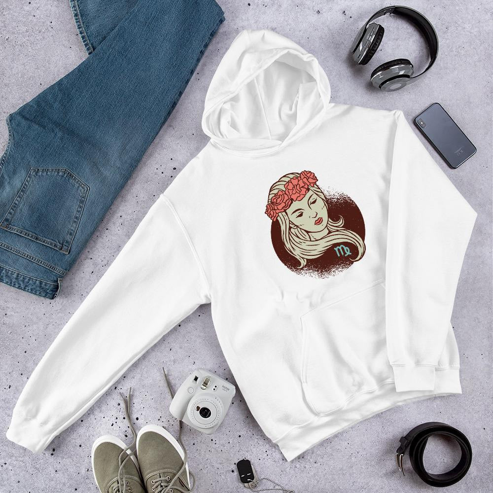 Virgo Zodiac graphic hoodie – Fourth Dimension Club