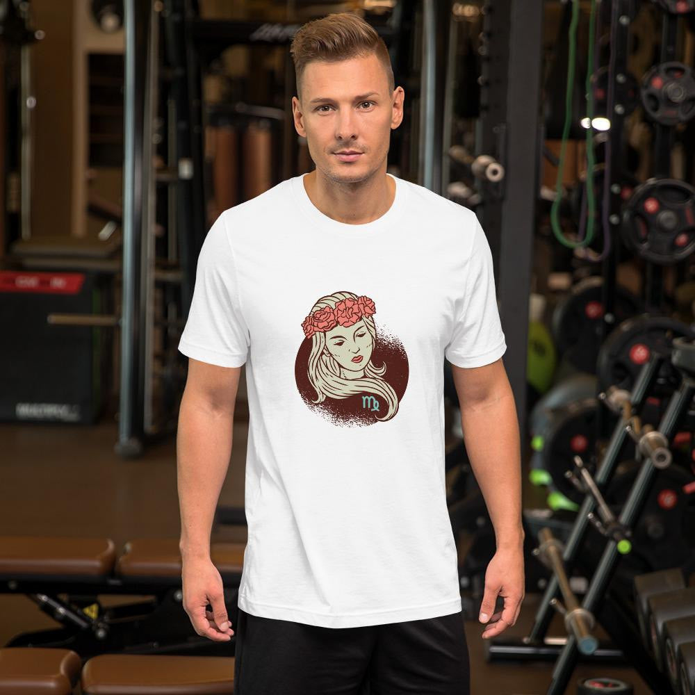 Virgo Zodiac Half Sleeve T-Shirt