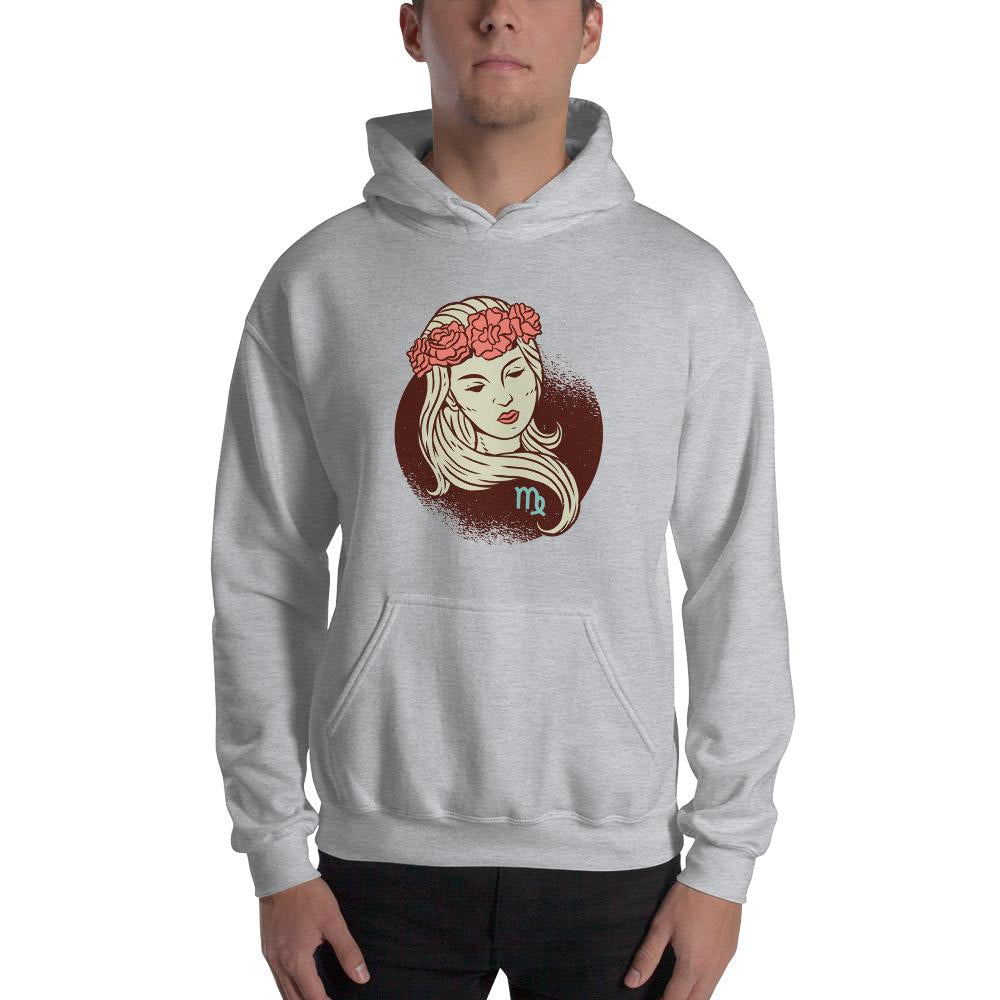 Virgo Zodiac Unisex Hooded Sweatshirt