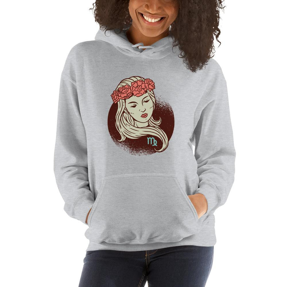 Virgo Zodiac Unisex Hooded Sweatshirt