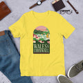 Wales & Cornwall Half Sleeve T-Shirt — Yellow