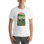 Wales & Cornwall Half Sleeve T-Shirt — detail view 11