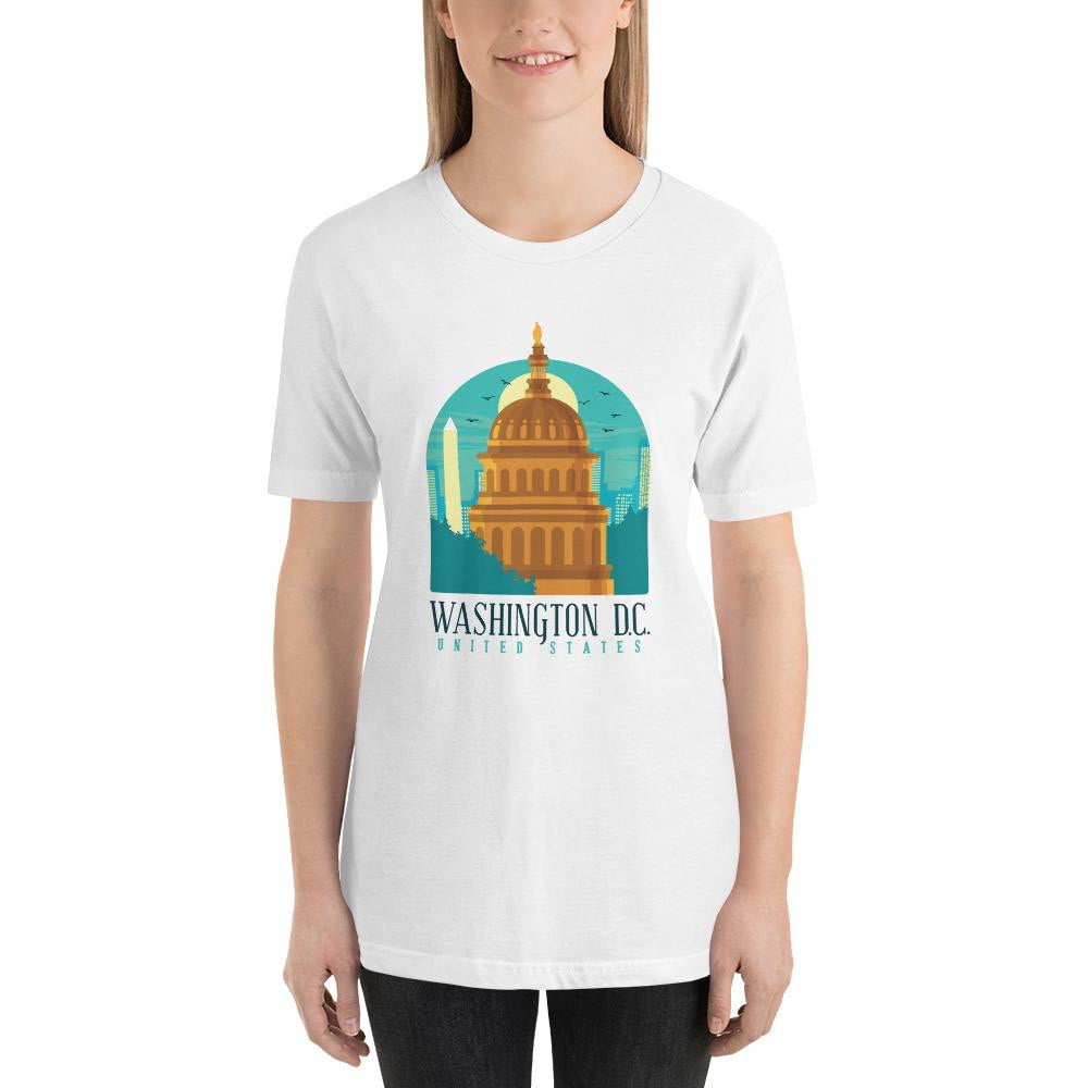 Washington D.C. Half Sleeve T-Shirt