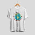 Whisper Around The World Unisex Half Sleeve T-Shirt — White