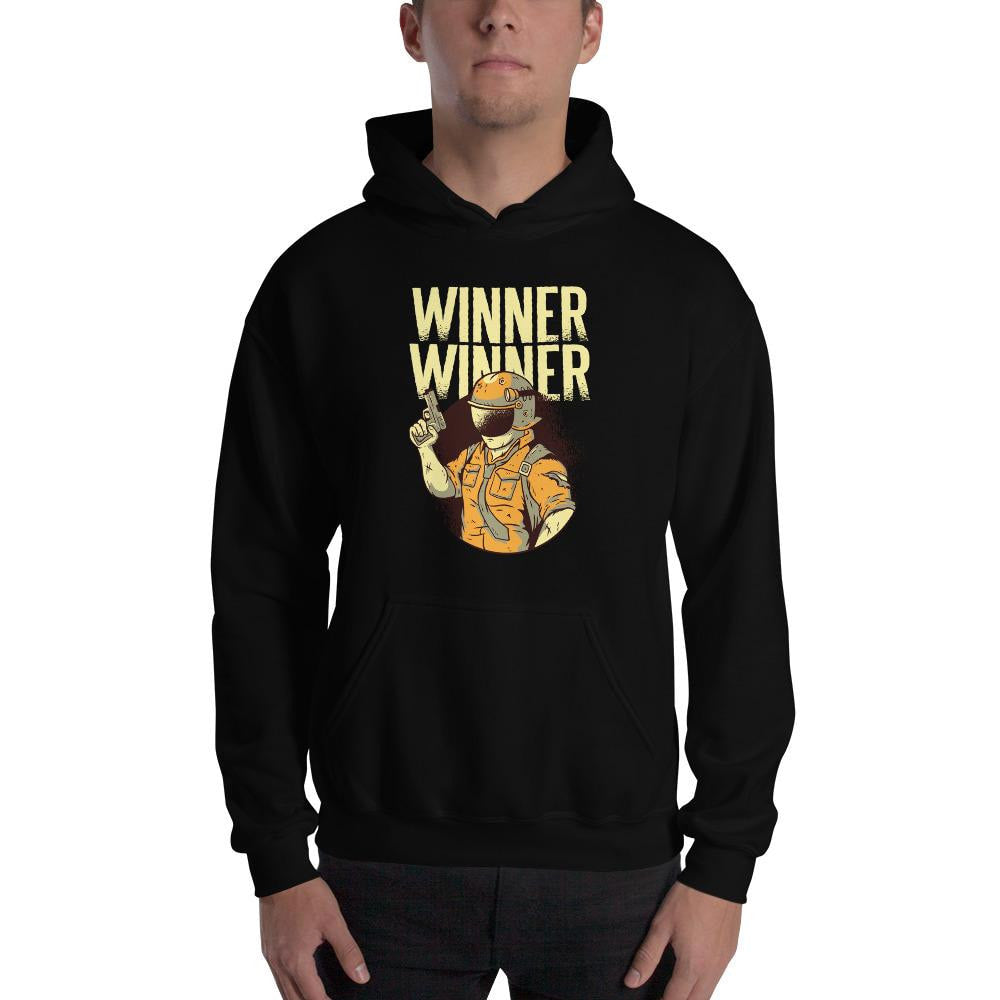 Winner Winner graphic hoodie – Fourth Dimension Club