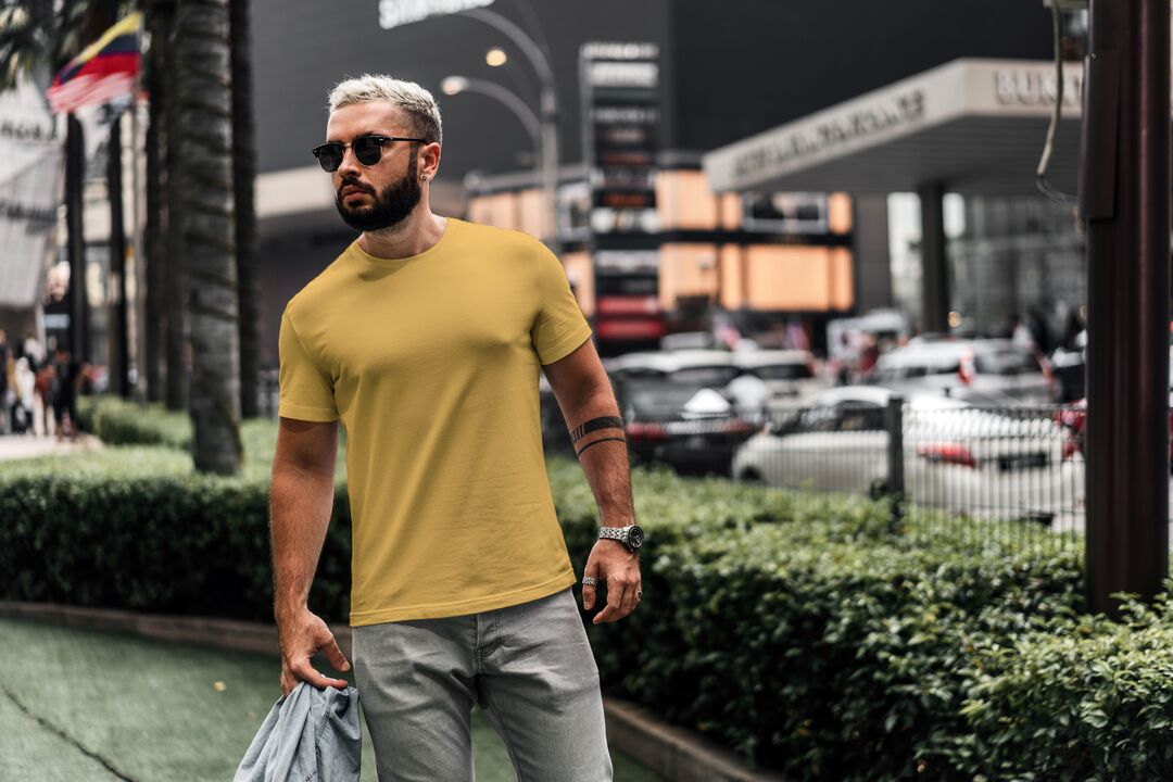 Men/Unisex Plain Half Sleeve T-Shirt #Plus-sizes