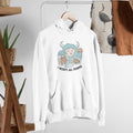 Yeti & Cookies Unisex Hooded Sweatshirt — White