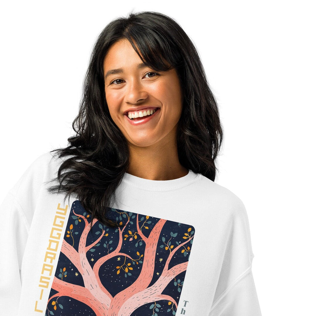 Yggdrasil Heavyweight Oversized Sweatshirt — detail view 2