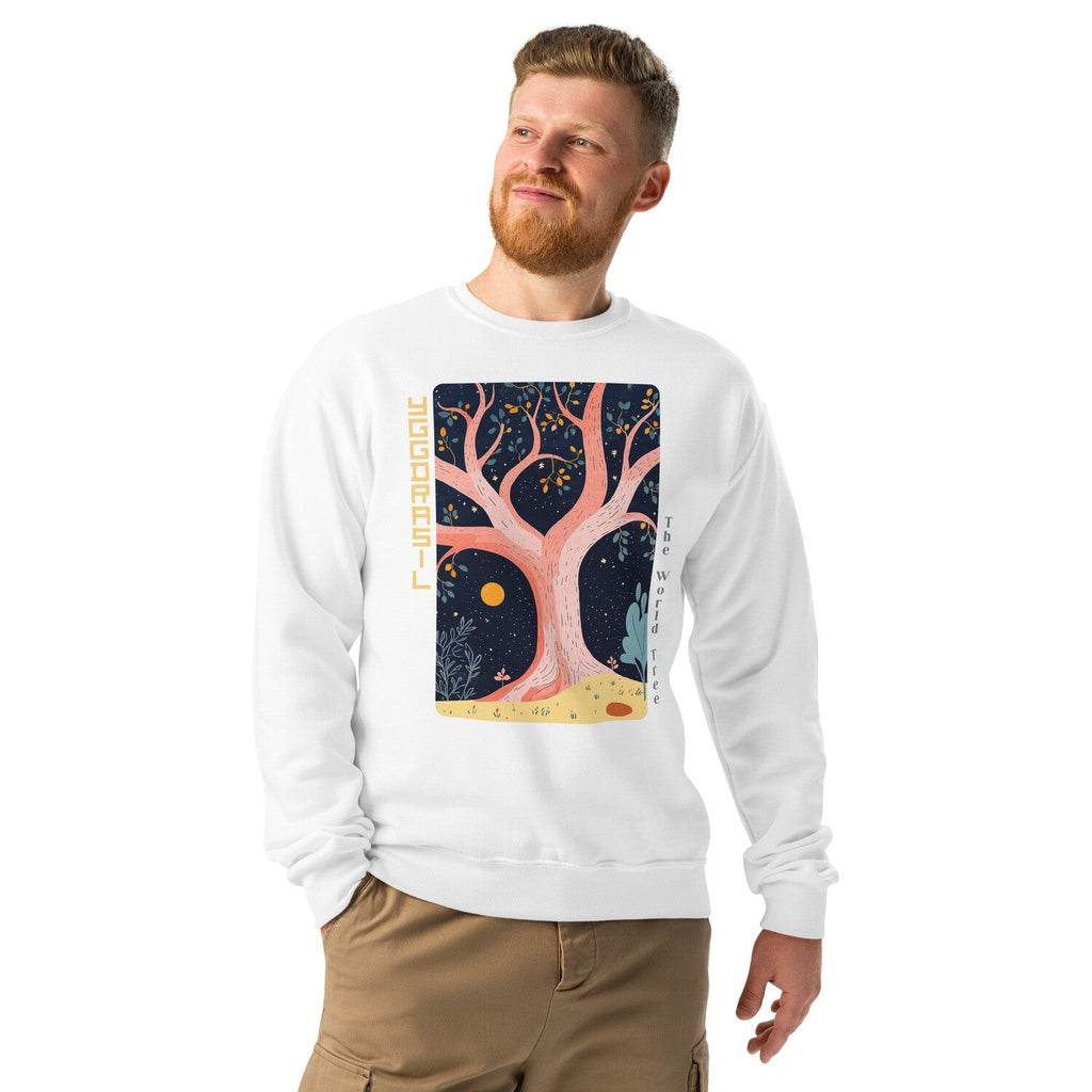 Yggdrasil Heavyweight Oversized Sweatshirt — detail view 3