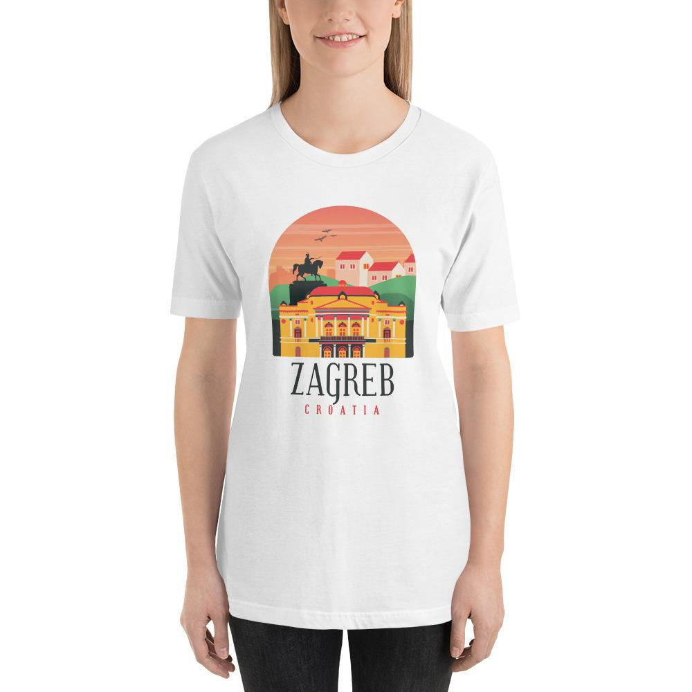Zagreb Croatia Half Sleeve T-Shirt