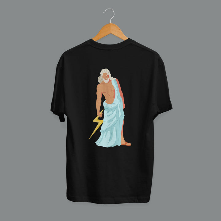 Zeus Greek God Half-Sleeve T-Shirt