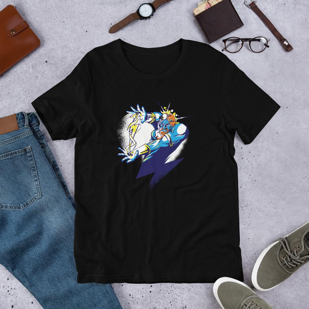 Zeus Cartoon graphic tee – Fourth Dimension Club