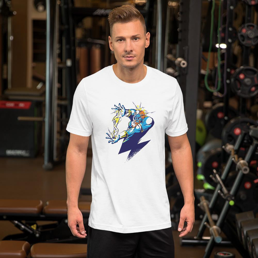 Zeus Cartoon Half Sleeve T-Shirt — detail view 10