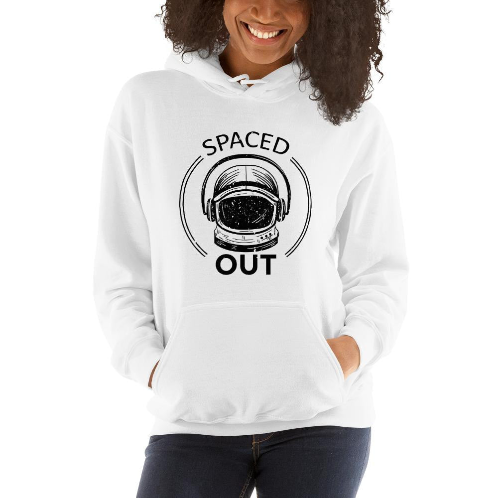 Spaced Out Unisex Hooded Sweatshirt — detail view 3