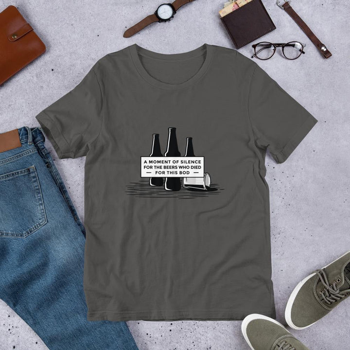 Beer Quote Half Sleeve T-Shirt