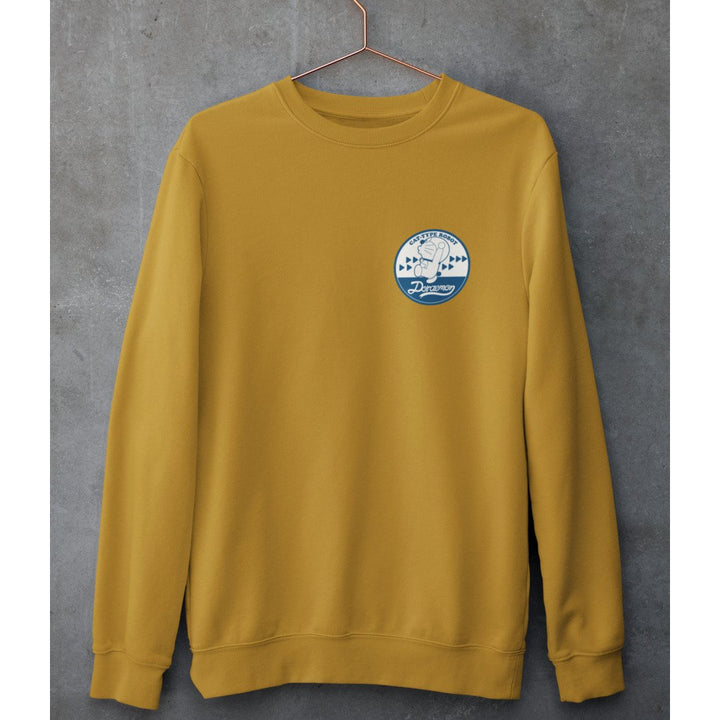 Cat Type Robot Retro Unisex Sweatshirt #Doraemon #Pocket-design