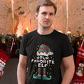 Cotton t-shirt with Christmas Elf print