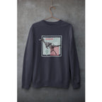 Dromaeosaurus Unisex Sweatshirt — Navy