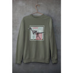 Dromaeosaurus Unisex Sweatshirt — Olive