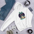 Easter Alien hoodie front graphic – Fourth Dimension Club