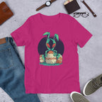 Easter Alien Half Sleeve T-Shirt — Pink