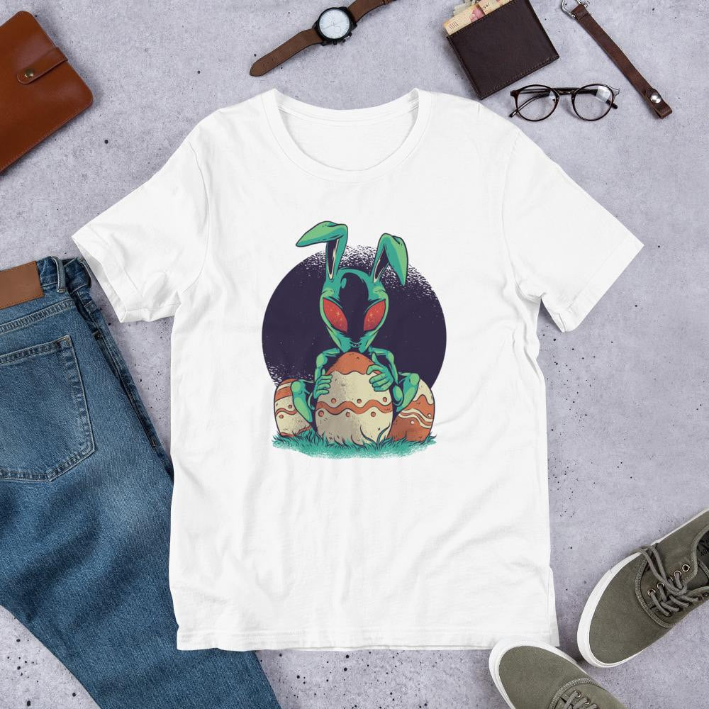 Easter Alien graphic tee – Fourth Dimension Club