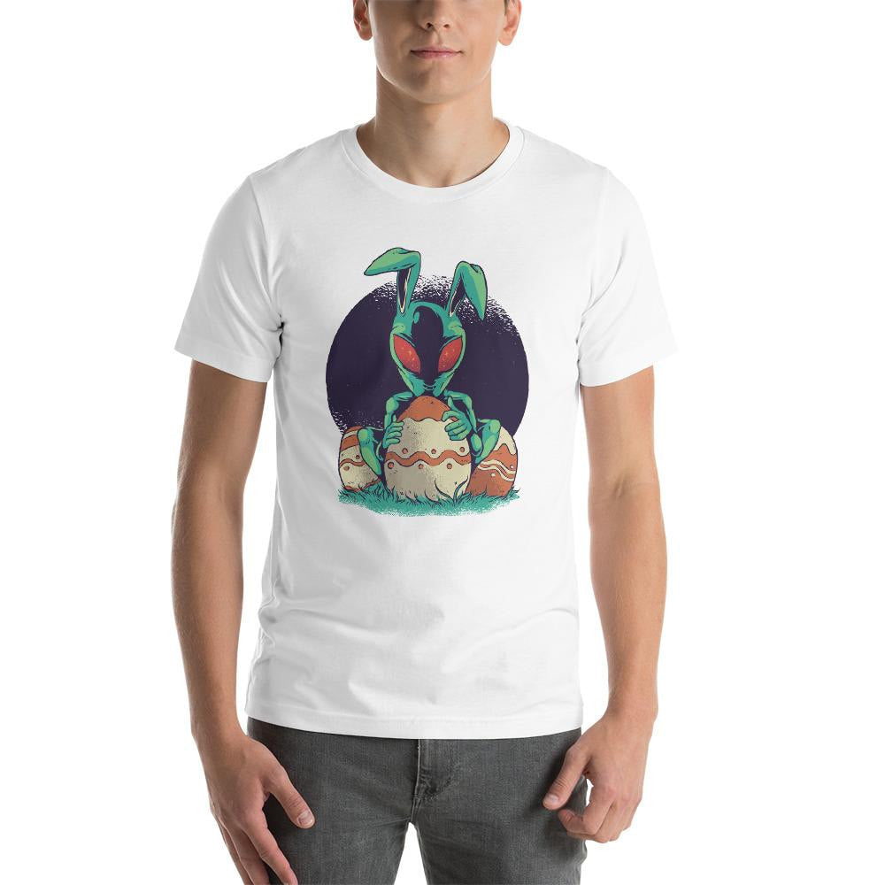 Easter Alien Half Sleeve T-Shirt — detail view 10