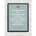 Richard Feynman Quote framed poster – Fourth Dimension Club