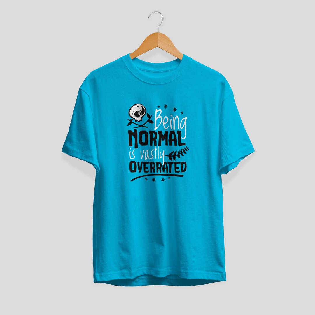 Normal is Overrated graphic tee – Fourth Dimension Club