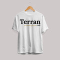 Terran science tee front graphic – Fourth Dimension Club