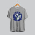 Flat Earth Half-Sleeve T-Shirt — Grey