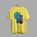 High Alien graphic tee front view – Fourth Dimension Club